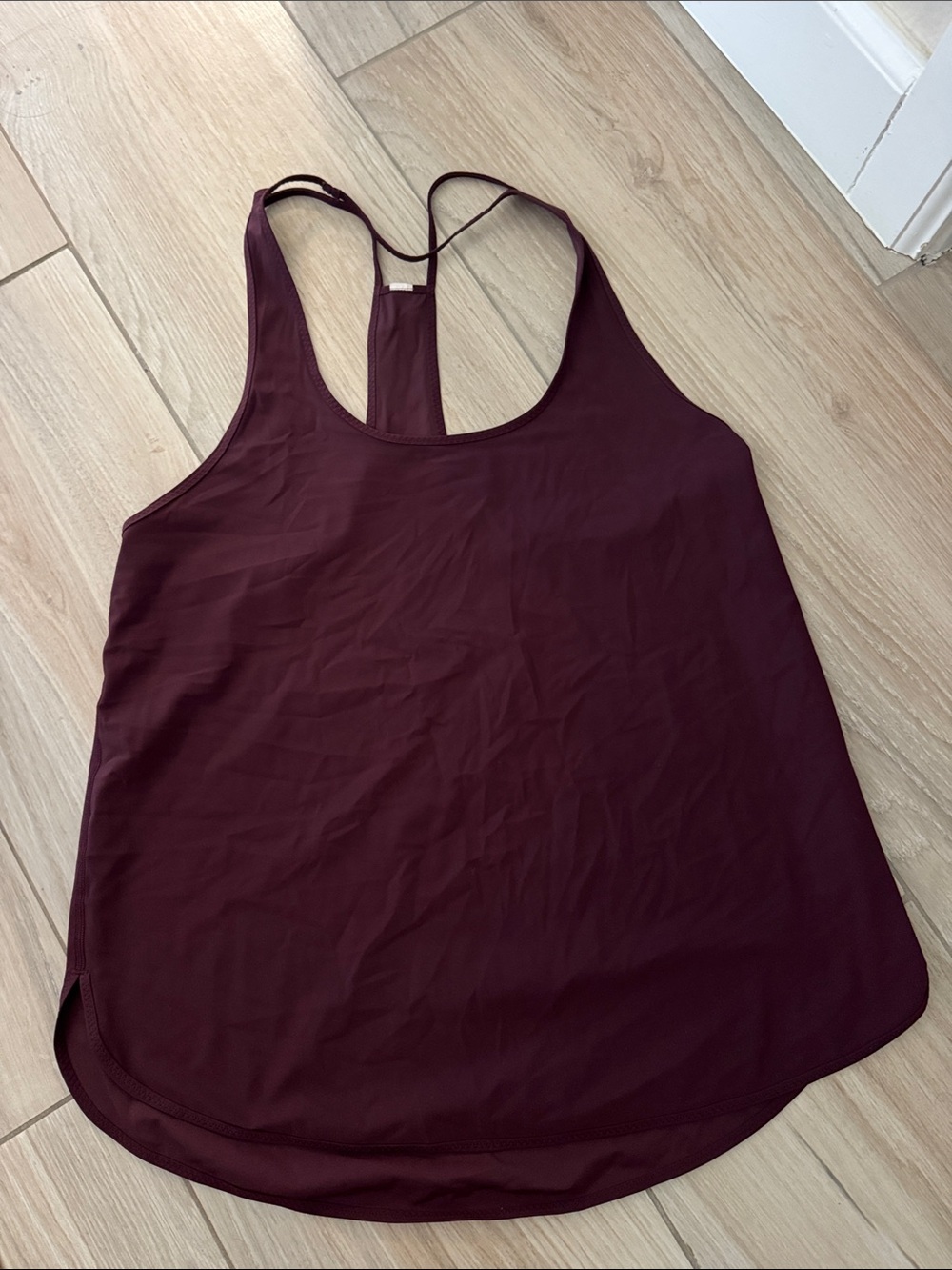 Lululemon Women’s Maroon Racerback Tank Top
